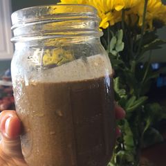 A picture of Nourished Fertility Smoothie.