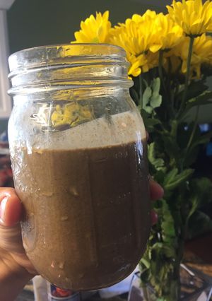 A picture of Nourished Fertility Smoothie.