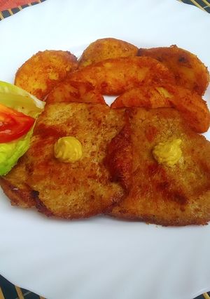 Mustáros flekken recept fotója