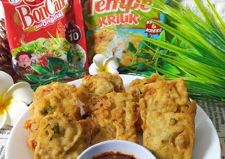 Tempe Kriuk Sambal Kecap BonCabe
