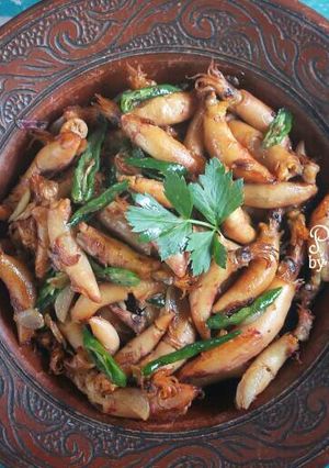 Foto resep Tumis cumi asin cabe ijo