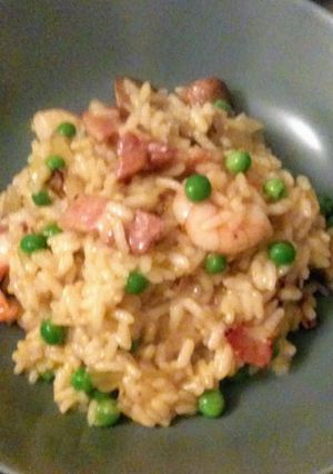 A picture of 6 Ingredient Prawn Risotto.