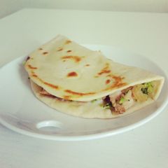 A picture of Chicken and Broccoli Quesadilla.