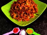 কুচো চিংড়ি ভাজা(kucho chingri bhaja recipe in Bengali)
