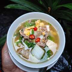 Sup Daging Sawi Putih 15 Menit-レシピのメイン写真