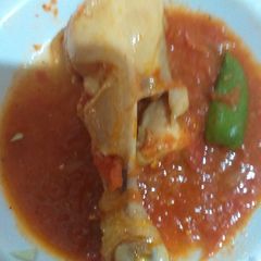 A picture of Chicken karahi.