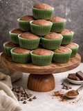 Muffins super chocolatosos húmedos y esponjosos