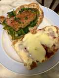 Panino imperiale 3 salsiccia grigliata cime di rapa ripassate in padella, Nduja e scamorza