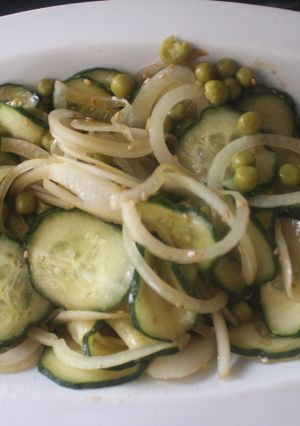 Una foto de Ensalada de pepino japonesa