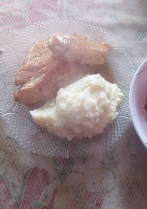Una foto de Pollo al limón