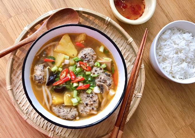 Trái thanh trà kết hợp với canh chua