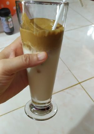 Foto resep Dalgona coffee ala rumahan