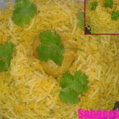 A picture of Veg mitha pulao.