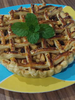 Foto resep Apple Pie Puff Pastry Instan