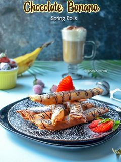 Foto resep Chocolate Banana Spring rolls a.k.a Pisang Aroma Coklat