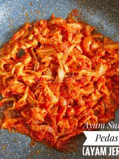 Foto resep Ayam Suwir Pedas