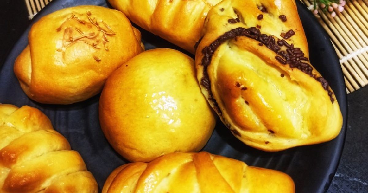 Basic Roti Toi Resep Resep Dasar Roti (Basic Soft Bun) oleh Dapur Erna - Cookpad