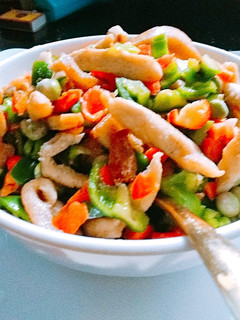A picture of Shredded Chicken Veggies.