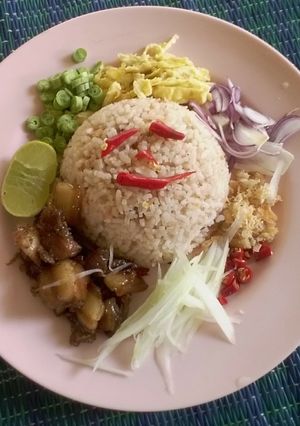รูปของ ข้าวคลุกกะปิ