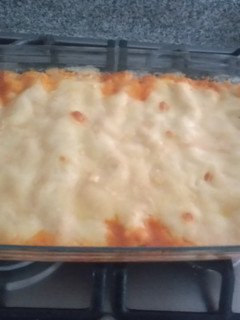 Una foto de Lasagna de carne y queso
