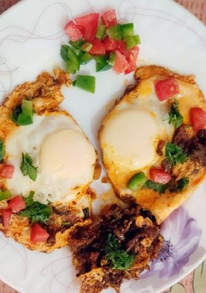 A picture of Masala egg.