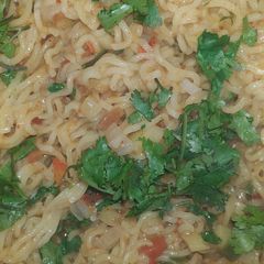 Fried vegetable noodles 🍝🍝 A picture of Fried vegetable noodles 🍝🍝.