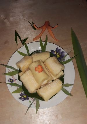Foto resep Tape singkong manis