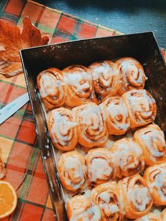 Fahéjas csiga recept fotója