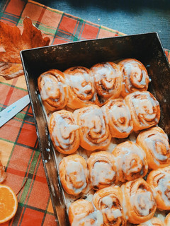 Fahéjas csiga recept fotója
