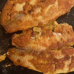 A picture of Crispy fish fillets.