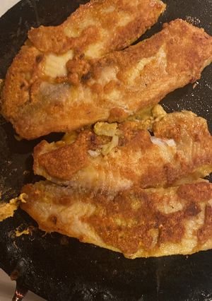 A picture of Crispy fish fillets.