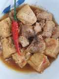 Thịt kho đậu hủ