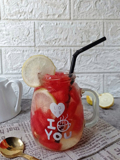 Foto resep Watermelon lemonade