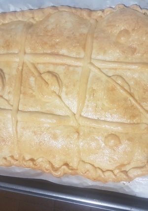 Una foto de Empanada gallega con masa casera