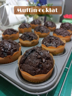 Foto resep Muffin Coklat, No Mixer