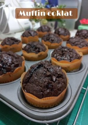Foto resep Muffin Coklat, No Mixer