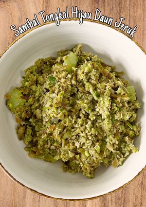 Foto resep Sambal Tongkol Hijau Daun Jeruk