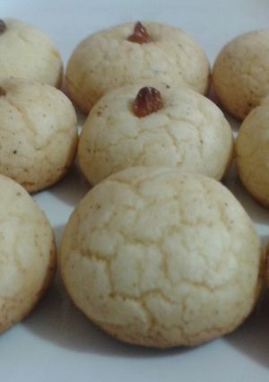 عکسی از دستور مینی کوکی ترک دار (شیرینی ارزان و خوشمزه)