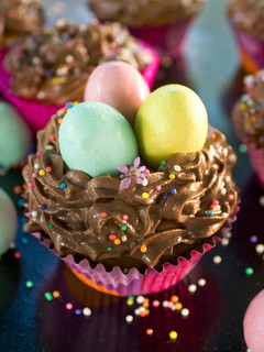 Una foto de Cupcakes de dulce de leche + coco