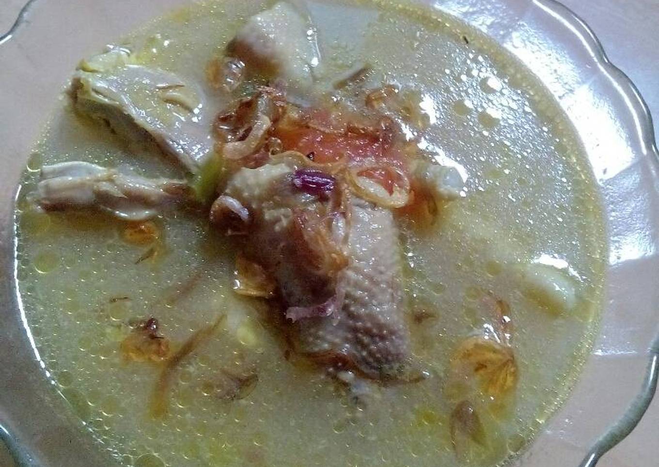 Soto ayam simple