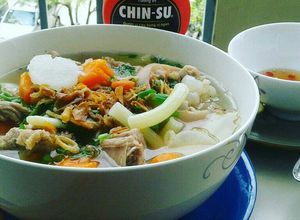 Hình của món Nui sườn.