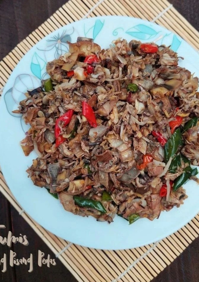 Foto resep Tumis Jantung Pisang Pedas