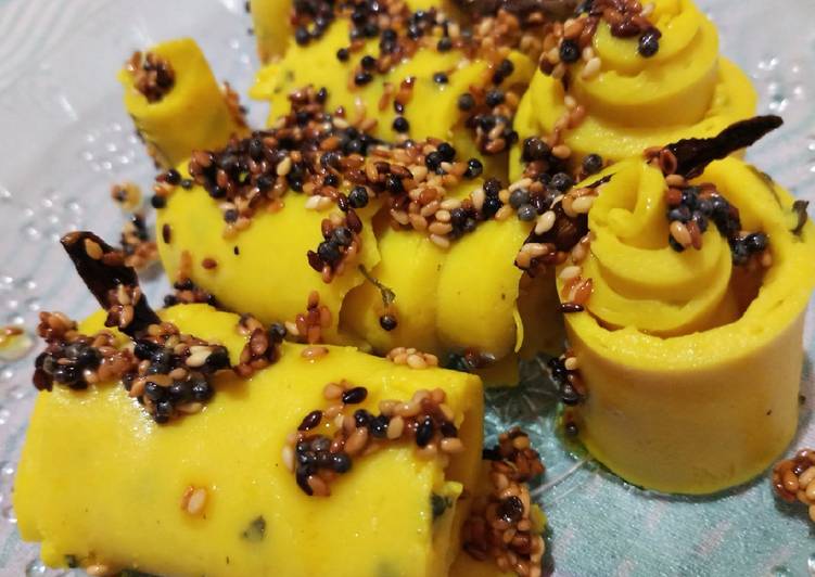 Recipe of Super Quick Perfect Khandvi.