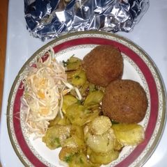 A picture of Vegetable salad #recipemarathon.