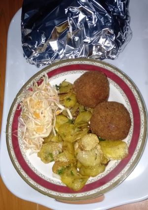 A picture of Vegetable salad #recipemarathon.