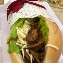 ساندويش المشروم (الفطر) بالبصل المكرمل 🌯-レシピのメイン写真