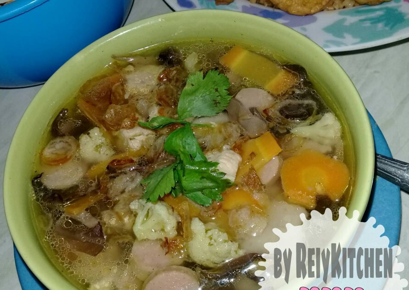 02.Sop Ayam Jamur ala ReiyKitchen