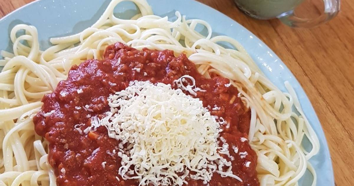 263 resep spageti saus buatan sendiri enak dan sederhana 