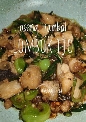 Foto resep Oseng Jambal Lombok Ijo