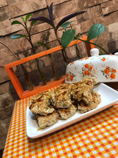 عکسی از دستور کوکی رژیمی سیب